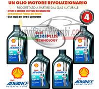 Offerta - Shell Advance 4T Ultra 10W40 SMMA2- 100% Sintetico - Nuova Formula Pur