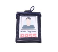 OFFERTA SPECIALE 3 porta badge tesserino pass in vera pelle portabadge italy
