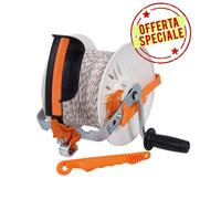 OFFERTA SPECIALE Avvolgitore con moltiplicatore con filo 500m Gallagher