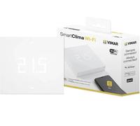 Termostato Wi-Fi A Elettronico Da Parete Assistente Vocale Bianco Vimar 02912