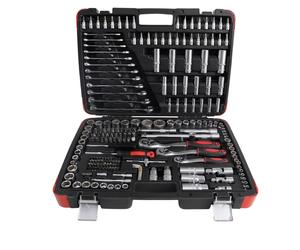 OFFERTA VALIGIA SET UTENSILI 216 PZ CRICCHETTO INSERTI CHIAVI BUSSOLA BGS 15216