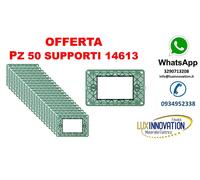 OFFERTA VIMAR PLANA STOCK PEZZI 50 SUPPORTO VIMAR PLANA 3 POSTI 14613 VIMAR