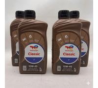 OFFERTA X4 Olio Motore TotalEnergies Classic 7 10W-40 1L Totale 4 Litri Taglia