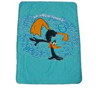 OFFERTACOPRILETTO TRAPUNTATO SINGOLO 100GR/MQ MICROFIBRA LOONEY TUNES DAFFY DUCK