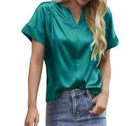 Offerte Day Prime Bluse Donna Eleganti Rosa Maglie Donna Manica Corta Top Elegante Donna Cerimonia Camicia Con Paillettes Donna Camicia Vestito Donna Magliette E Camicie Donna Warehouse Clearance