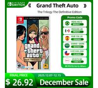 Offerte di giochi Grand Theft Auto GTA Nintendo Switch The Trilogy Definitive Edition Scheda di gioco fisica originale per Switch OLED Lite