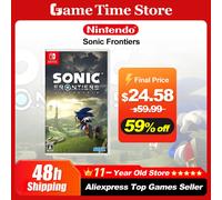Offerte di giochi Sonic Frontiers Nintendo Switch Scheda di gioco fisica ufficiale al 100% Action Genre per console di gioco Switch OLED Lite