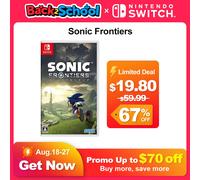 Offerte di giochi Sonic Frontiers Nintendo Switch Scheda di gioco fisica ufficiale al 100% Action Genre per console di gioco Switch OLED Lite Random Cover