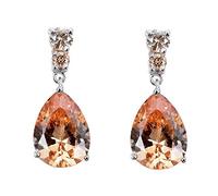 Offerte, orecchini da donna alla moda da donna a goccia con zirconia cubica intarsiata orecchini pendenti gioielli regalo bello e attraente