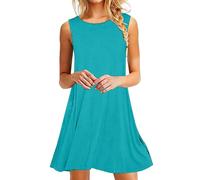 Offerte Outlet Abito Estivo Donna Aderente Vestito Lungo da Spiaggia Donna Abito Elegante Donna Capodanno Vestito Donna Viscosa Manica Corta Vestiti Donna Etnici T Shirt Donna Cotone Offerta