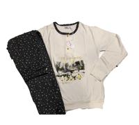 Offertissima Pigiama Donna Caldo Cotone Baci di Notte Vari Modelli 100% Cotone