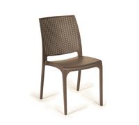 Offertissima Sedia Resina Da Giardino Esterno Cross Per Bar,Locali,Pub,Arredo