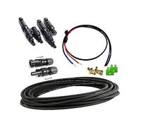Offgridtec 0005-10003 - Kit di connettori per modulo a energia solare, 4 mm², cavo da 10 m, connettori a incastro MC4 e cavo di collegamento per batteria