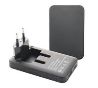 Offgridtec 2 caricabatterie USB extra sottile, adattatore di alimentazione a doppia porta da 30 W, con porta USB-A & C, connettore pieghevole compatto, ricarica rapida per smartphone e tablet, ideale