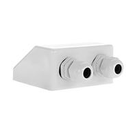 Offgridtec tetto trasportano 2 moduli Heavy Duty bianco ABS per camper caravan barca solare, 1 pezzi, 006575