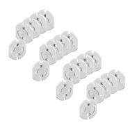 Offgridtec® 20 X sicurezza bambini per scarico con meccanismo a rotazione - Presa di sicurezza i bambini neonati