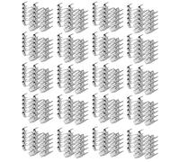 Offgridtec©, 210 ganci per tetto in acciaio inox, regolabili in 3 posizioni, tegole per tetto Frankfurter