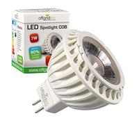 Offgridtec 5-01-001610 - Faretto Ultra-Serie MR16 7W COB LED, 545 lm, 12 V, GU5.3, sostituisce lampadine alogene da 60 W, colore: luce bianca calda