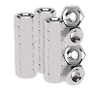 Offgridtec A2 V2A dadi esagonali in acciaio INOX, DIN 934/ISO 4032 standard, dadi filettati resistenti alla corrosione per interni ed esterni, fissaggi di installazione industriale (M16, 25 pezzi)