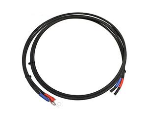 Offgridtec Basic 8-01-002180 - Cavo batteria M8 per regolatore di carica a energia solare, 2 x 6 mm², 1,5 m