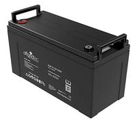 Offgridtec Batteria Solare AGM VRLA 12V 122Ah 20HR, Batteria AGM Deep-Cycle per Impianti Solari e Ibridi, Terminali a Vite M8, Maniglie Rigide Integrate, Bassa Autoscarica, Esente da Manutenzione