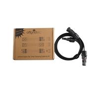 Offgridtec Cavo piatto da PV a PV 4 mm², cavo di prolunga solare ultra piatto con connettori di alta qualità, collegamento Plug & Play da 40 A per moduli solari, power station e inverter (1,5 m)