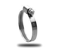 Offgridtec Fascette stringitubo professionali in acciaio inox V2 DIN3017, larghezza banda 9 mm, campo di serraggio 32 mm - 50 mm (8 pezzi)