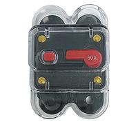 Offgridtec® Interruttore di circuito DC manuale, 12 V, 24 V, 48 V, 60 A, IP56, cortocircuito