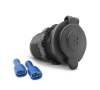 Offgridtec presa Engel 12V/24V con copertura, presa IP65 resistente per frigoriferi Engel, per auto, camper, camion e uso nautico, corpo in plastica resistente, installazione universale