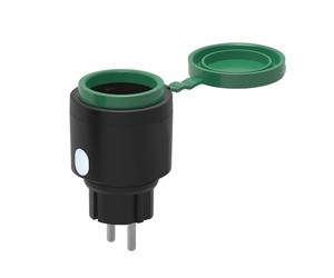 Offgridtec Presa esterna intelligente WiFi con controllo dell'app Smart Life o Tuya IP44 impermeabile per esterno (1, 2 pezzi)