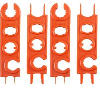 Offgridtec Set Di Chiavi Per Installazione Connettori Universali MC-4, Set Di Strumenti Di Installazione Da 2 Pezzi, Compatibile Con Connettori MC-4 Da 1000 V/1500 V, Ideale Per Pressacavo, Arancione
