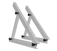 Offgridtec Supporto Solare Regolabile per Moduli Solari, Angolo di Inclinazione 0-90°, Alluminio, Resistente alla Corrosione, per Tetto o Parete, Supporta Moduli fino a 712 mm, con Viti