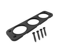 Offgridtec Telaio di montaggio frontale per 3 prese con viti