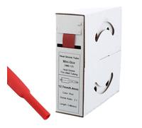 Offgridtec - Tubo termoretraibile da 5 m, 12,7 mm > 6,4 mm, colore: Rosso