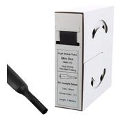 Offgridtec - Tubo termoretraibile da 5 m, 19,1 mm > 9,5 mm, nero