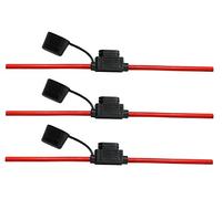 Offgridtec vk3-001386 Supporto per fusibile piatto, Rosso, 3 Stk