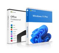 Office 2021 Professional + Windows 11 Professional Pacchetto 2 x 1