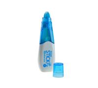 Office Box - Nastro adesivo ricaricabile blu con coperchio protettivo