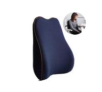 Office Chair Lumbar Support Pillow Car Lumbar Pain Relief Memory Foam Cushion with 3D Mesh
