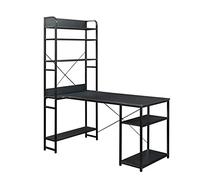 Office Desk Simple Computer Desk Writing Desk Work Table for Office And Home Study Desk Workstation Shelves