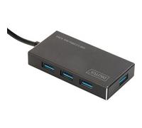 DIGITUS DA-70240 - DIGITUS USB 3.0 4 port cable hub, 100cm