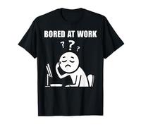 Office Humor Lovers Bored at Work Funny Lazy Workers Maglietta
