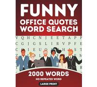 Office Humor Word Search for Adults: 100 Funny and Relatable Puzzles