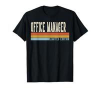 Office Manager Settimana Retro Vintage Back To School Day Maglietta