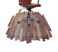 Office Marshal Tappeto Salvapavimento Trasparente - Protezione Parquet e Pavimenti Duri - Tappeto Protettivo Sottosedia 100% PC in Varie Misure - 90x120 cm