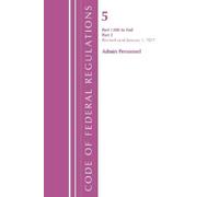 Office of the F Code of Federal Regulations, Title 05 Administrative (Tascabile)