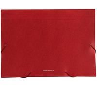 Office Plus A4 - 12 espandibile formato A4, con 12 tasche rosso