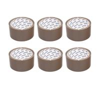 Office Products 15025021-18 - Nastro adesivo per imballaggio, termofusione, 66 m, molto resistente, 48 mm x 66 m, colore: marrone