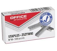Office Products 18071019 - 19 punti metallici 10/5, 1000 pezzi, colore: Argento