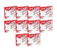 Office PRODUCTS 18072359-19 - Graffette per graffette, 23/15, argentate, 10.000 pezzi (10 x 1000 pezzi)